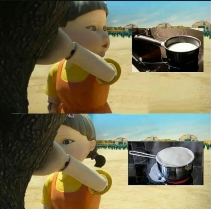 Молоко убежало