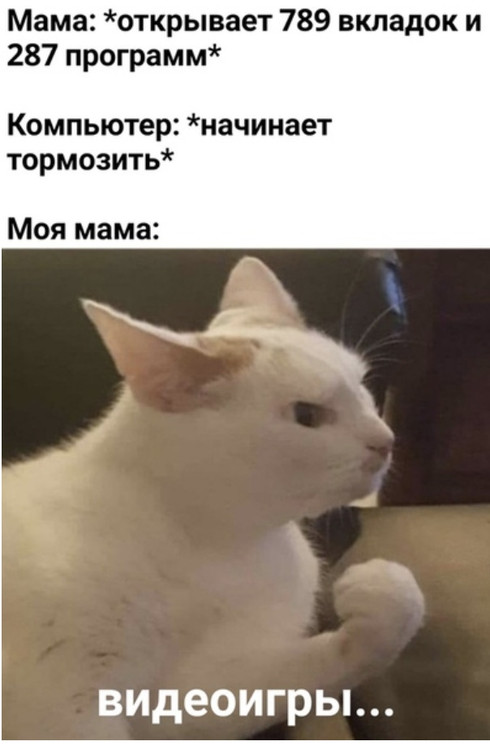 Компьютер начинает тормозить - Мама: видеоигры